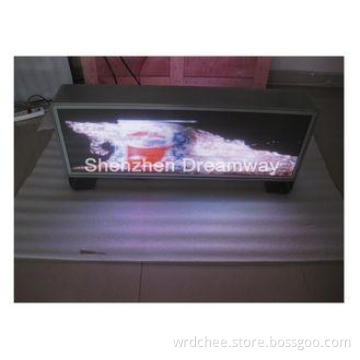 MOV DAT Video PH5 Taxi Top LED Display Advertising Waterpro